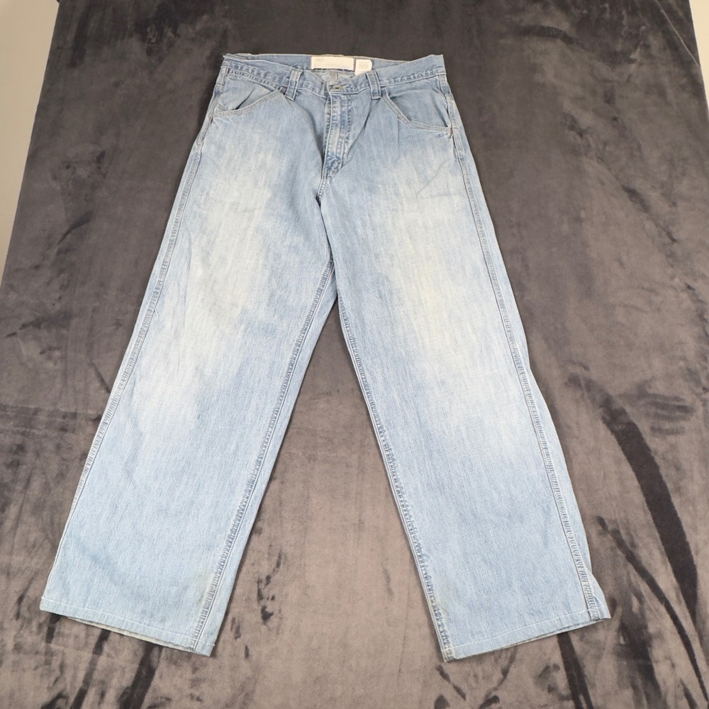 Levi's Carpenter Jeans Mens W33 L32 Light Wash Denim Loose Straight Leg